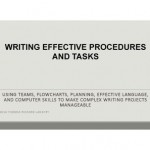 Procedures Manual Writing PowerPoint Slide Show